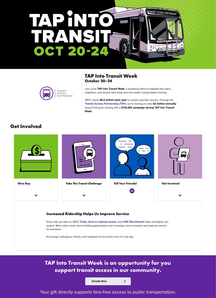 Give Day Landing Page